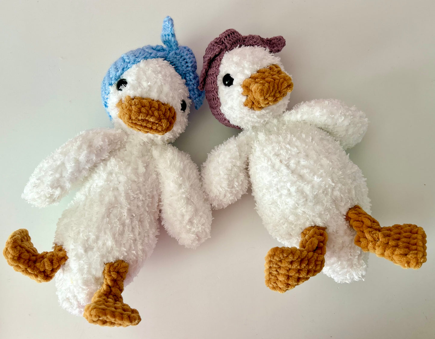 Della the Puddle Duck - Crochet Snuggler