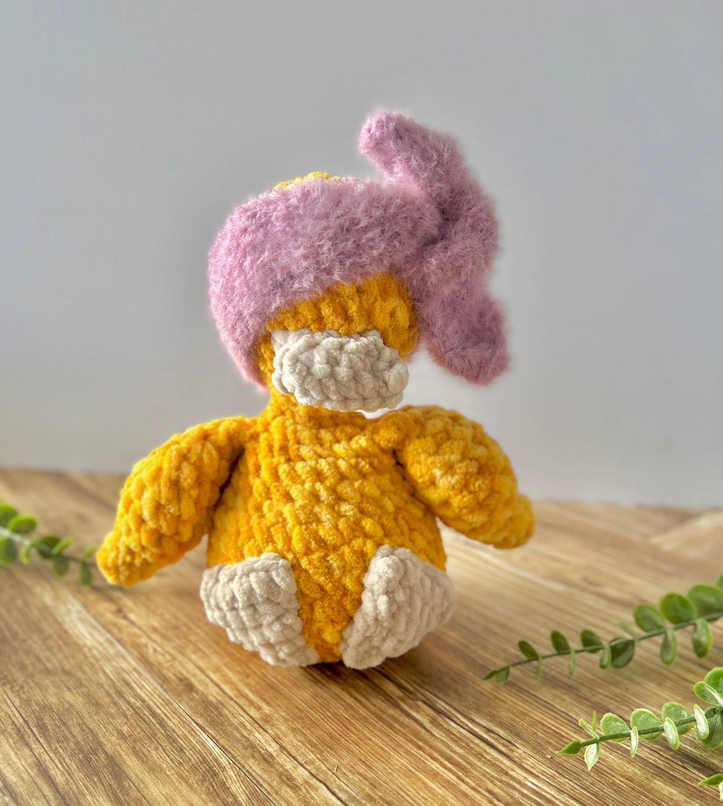 Della the Puddle Duck - Crochet Soft Toy / Plushie