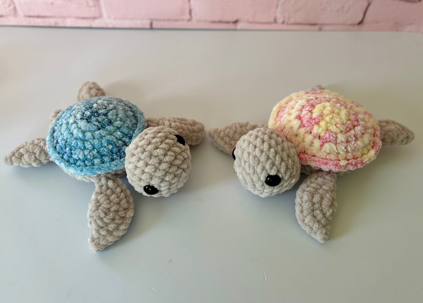 Plush Crochet Turtles (Small)