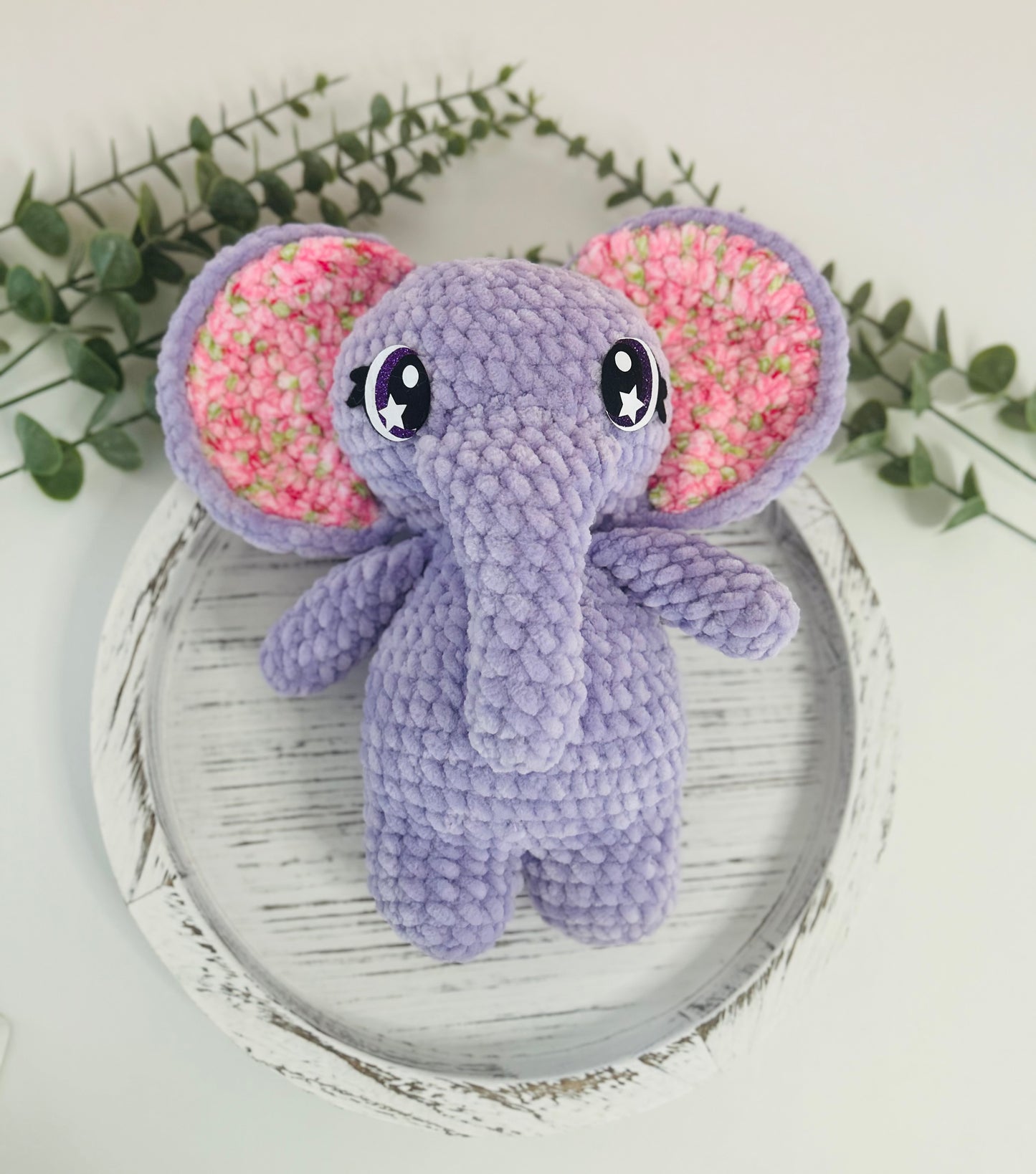 Ella the Elephant - Crochet Plushie