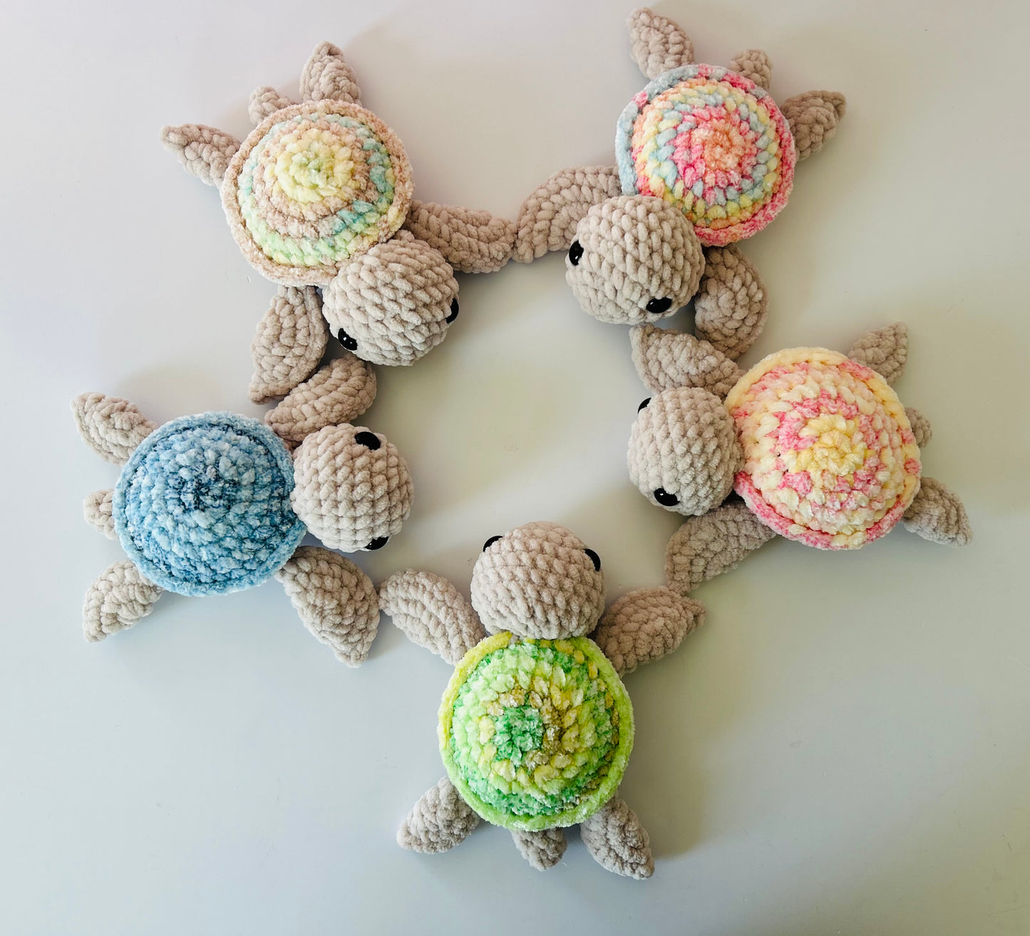 Plush Crochet Turtles (Small)