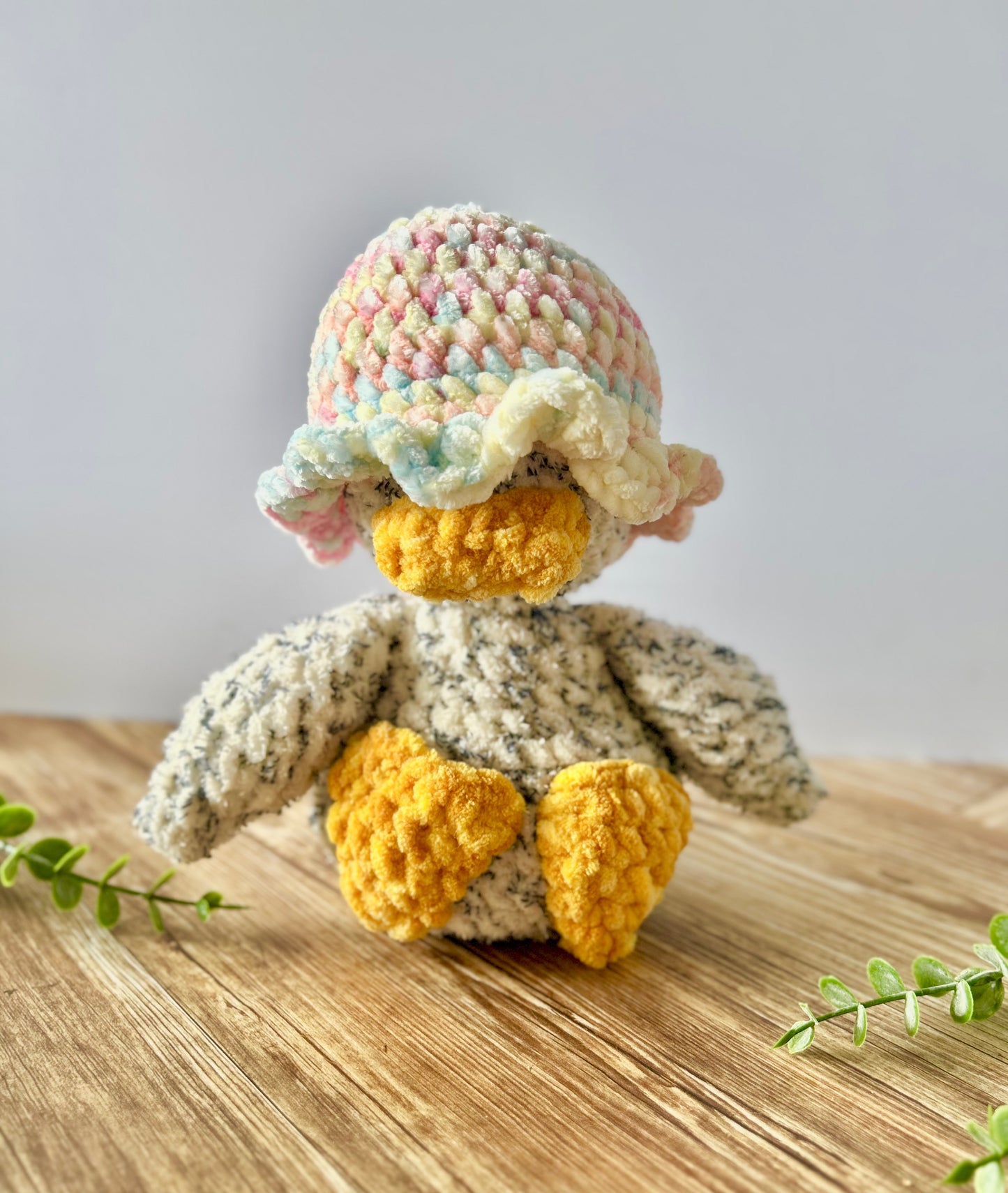 Della the Puddle Duck - Crochet Soft Toy / Plushie