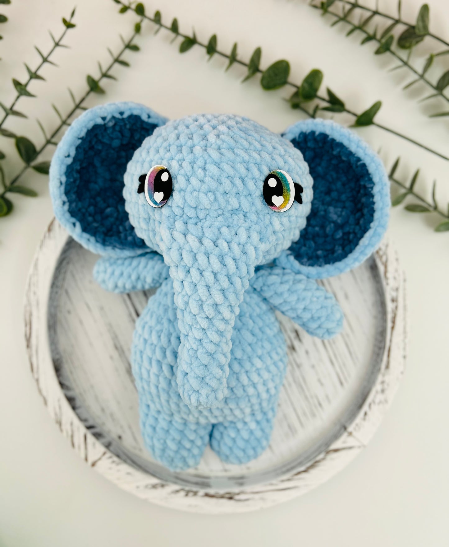 Ella the Elephant - Crochet Plushie