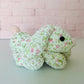 Floral Bunny- Knotted Crochet Plushie