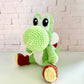 Yoshi, inspired Crochet Toy