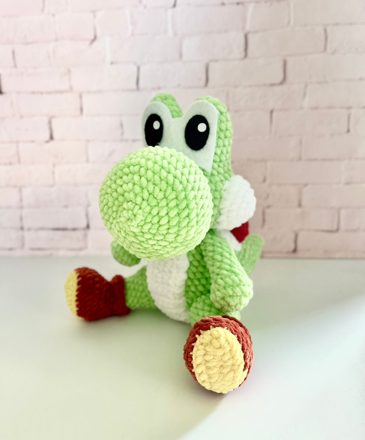 Yoshi, inspired Crochet Toy