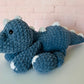 Dune Dino - Knotted Crochet Plushie