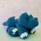 Dune Dino - Knotted Crochet Plushie