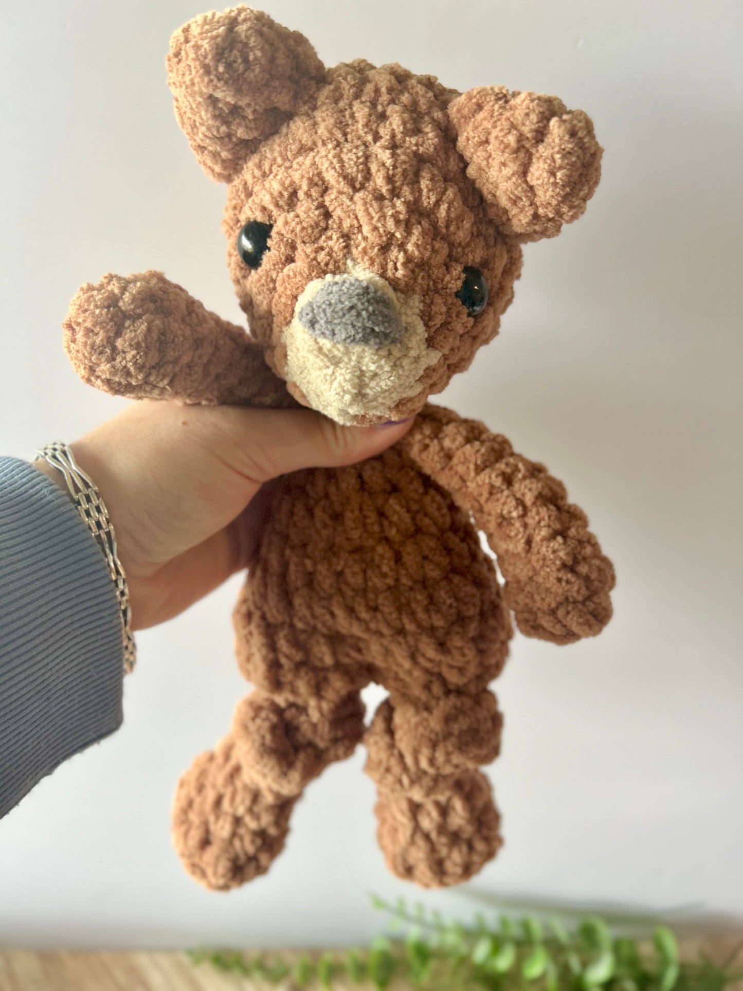 Mini Ever Bear - Crochet Snuggler / Lovey