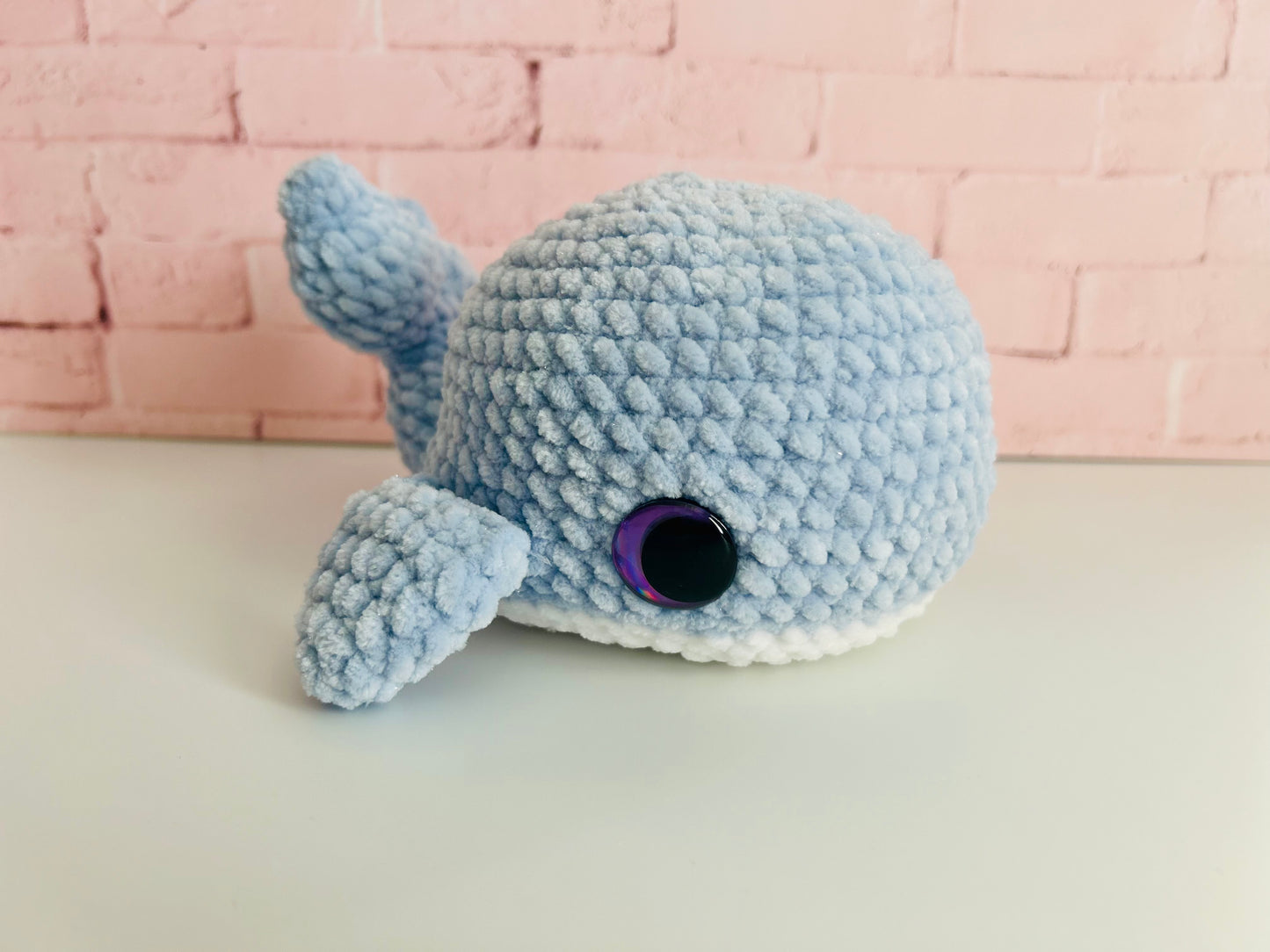 Mumma Whale + Babies - Crochet Soft Toy