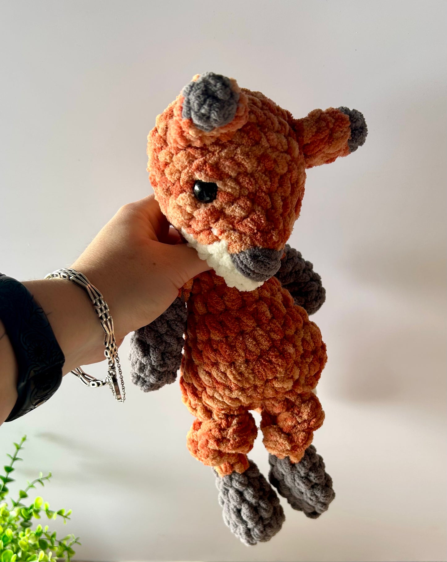 Mini Ford Fox - Crochet Snuggler / Lovey