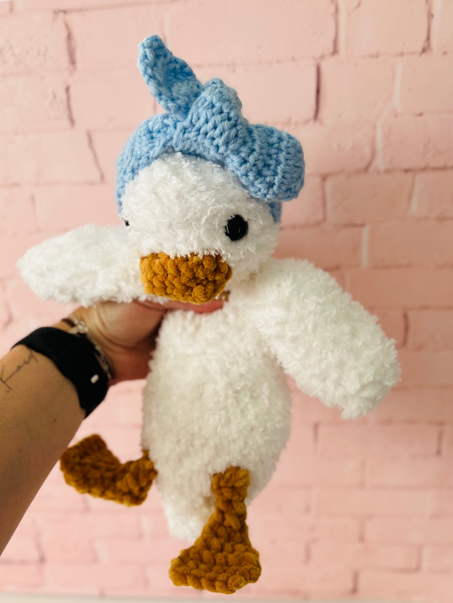 Della the Puddle Duck - Crochet Snuggler