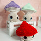 POP Top Mushrooms - Crochet Plush Toy