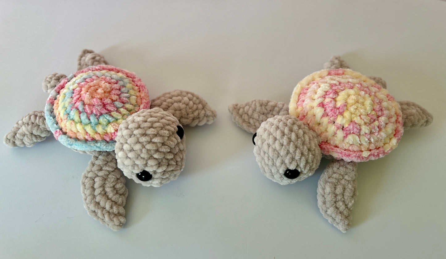 Plush Crochet Turtles (Small)