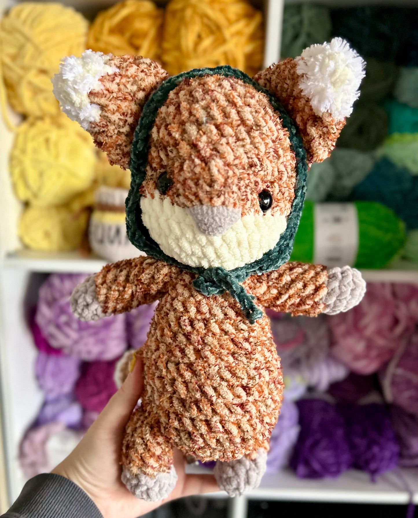 Maple Fox - Crochet Plush Toy