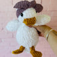 Della the Puddle Duck - Crochet Snuggler