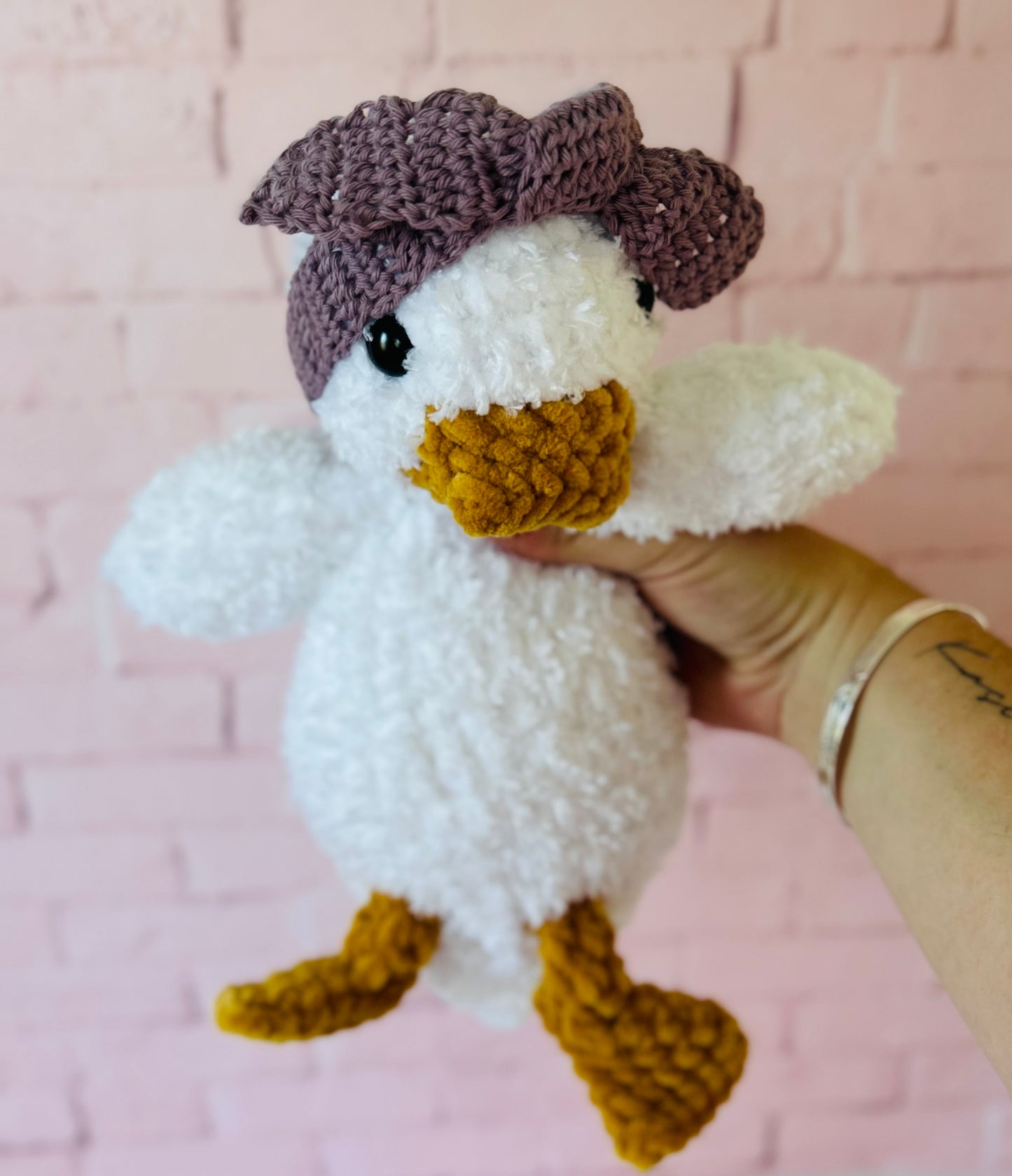 Della the Puddle Duck - Crochet Snuggler