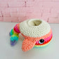 Mumma Whale + Babies - Crochet Soft Toy