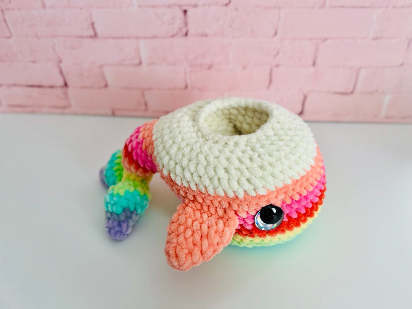 Mumma Whale + Babies - Crochet Soft Toy