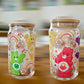 Libbey Glass, Beer Can Style Drinking Glass - Care Bears