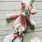 Mini JUMBO Luna the Unicorn - Crochet Snuggler