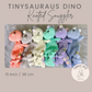 Tinysauraus The Dino - Midi Crochet Snuggler / Lovey