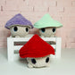 POP Top Mushrooms - Crochet Plush Toy