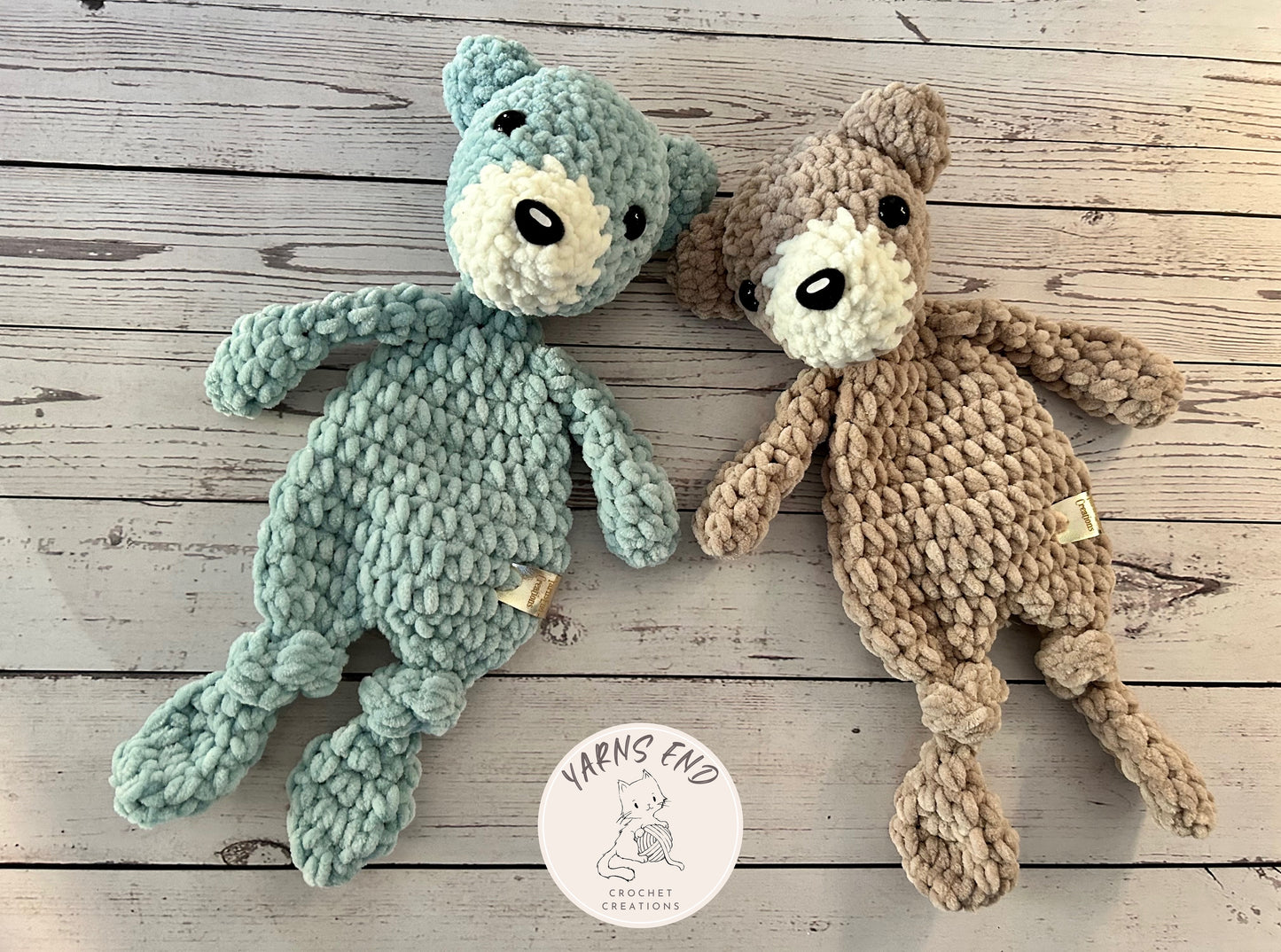 Ever Bear - Crochet Snuggler / Lovey